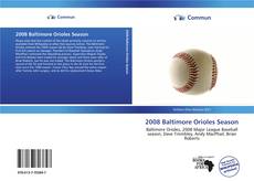 2008 Baltimore Orioles Season kitap kapağı