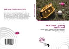 Capa do livro de MLB Japan Opening Series 2008 