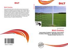 Bookcover of Matt Gadsby