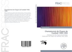 Copertina di Championnat de Chypre de Football 1992-1993