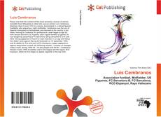 Portada del libro de Luis Cembranos