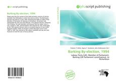 Borítókép a  Barking By-election, 1994 - hoz