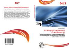 Couverture de Acton (UK Parliament Constituency)