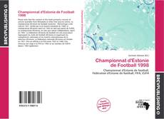 Buchcover von Championnat d'Estonie de Football 1998