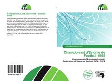 Buchcover von Championnat d'Estonie de Football 1999