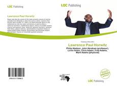 Copertina di Lawrence Paul Horwitz