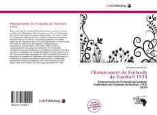 Обложка Championnat de Finlande de Football 1934