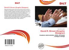 David R. Brown (Graphic Designer)的封面