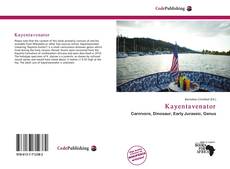 Обложка Kayentavenator