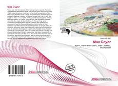 Capa do livro de Max Coyer 