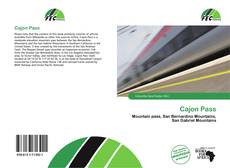 Buchcover von Cajon Pass