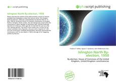 Обложка Islington North By-election, 1958