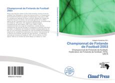 Bookcover of Championnat de Finlande de Football 2003