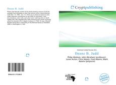 Copertina di Deane B. Judd