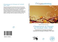 Copertina di Championnat de Géorgie de Football 2001-2002