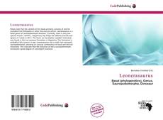 Copertina di Leonerasaurus
