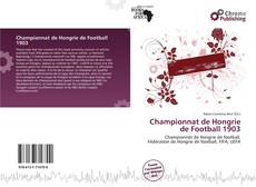 Capa do livro de Championnat de Hongrie de Football 1903 