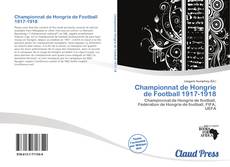 Обложка Championnat de Hongrie de Football 1917-1918