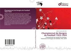 Championnat de Hongrie de Football 1923-1924 kitap kapağı