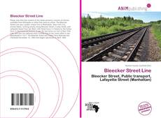 Обложка Bleecker Street Line