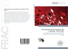 Borítókép a  Championnat de Hongrie de Football 1924-1925 - hoz