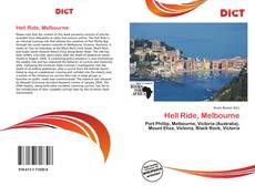 Bookcover of Hell Ride, Melbourne