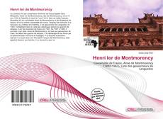 Henri Ier de Montmorency kitap kapağı