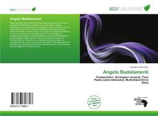 Buchcover von Angelo Badalamenti