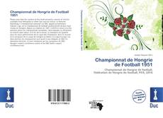 Buchcover von Championnat de Hongrie de Football 1951