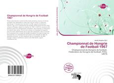 Bookcover of Championnat de Hongrie de Football 1967