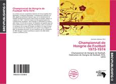 Championnat de Hongrie de Football 1973-1974 kitap kapağı