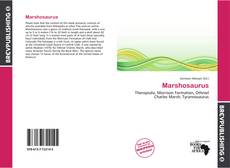 Buchcover von Marshosaurus