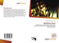 Copertina di Matthew Koss