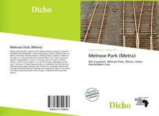 Обложка Melrose Park (Metra)
