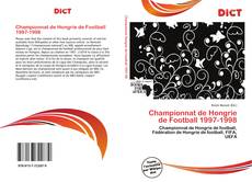 Portada del libro de Championnat de Hongrie de Football 1997-1998