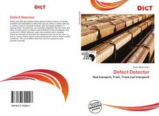 Bookcover of Defect Detector