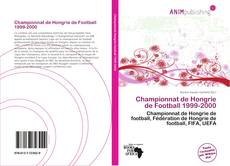 Buchcover von Championnat de Hongrie de Football 1999-2000