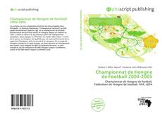 Обложка Championnat de Hongrie de Football 2004-2005