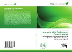 Lancaster (UK Parliament Constituency) kitap kapağı