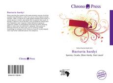 Portada del libro de Baeturia hardyi