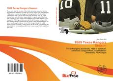 1989 Texas Rangers Season kitap kapağı