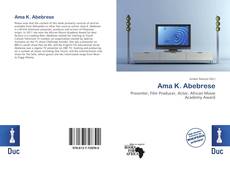 Bookcover of Ama K. Abebrese