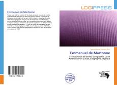 Обложка Emmanuel de Martonne