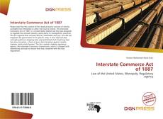 Buchcover von Interstate Commerce Act of 1887