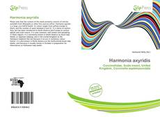 Bookcover of Harmonia axyridis