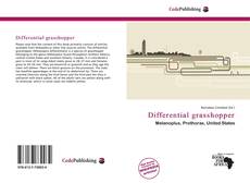 Portada del libro de Differential grasshopper