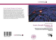 Portada del libro de Louis-Joseph Nompar de Caumont