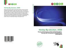 Capa do livro de Henley By-election, 2008 