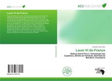Louis VI de France kitap kapağı