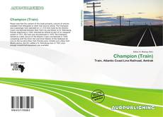 Copertina di Champion (Train)